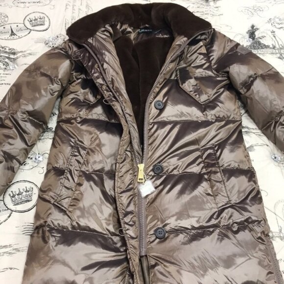 Lauren Ralph Lauren Fur-Trim Down Parka - Picture 6 of 7